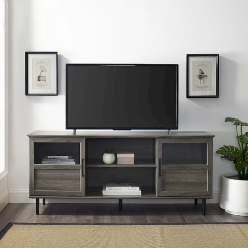 58-inch Split Panel 2-Door TV Stand