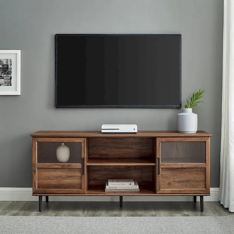58-inch Split Panel 2-Door TV Stand