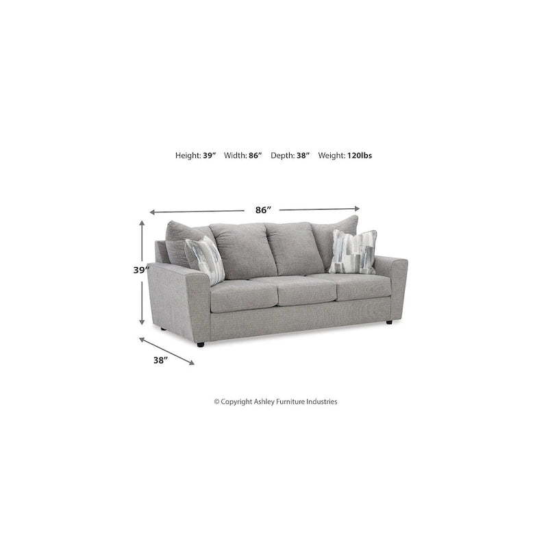 Gray 4-Piece Upholstery Package
