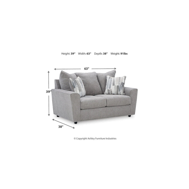Gray 4-Piece Upholstery Package