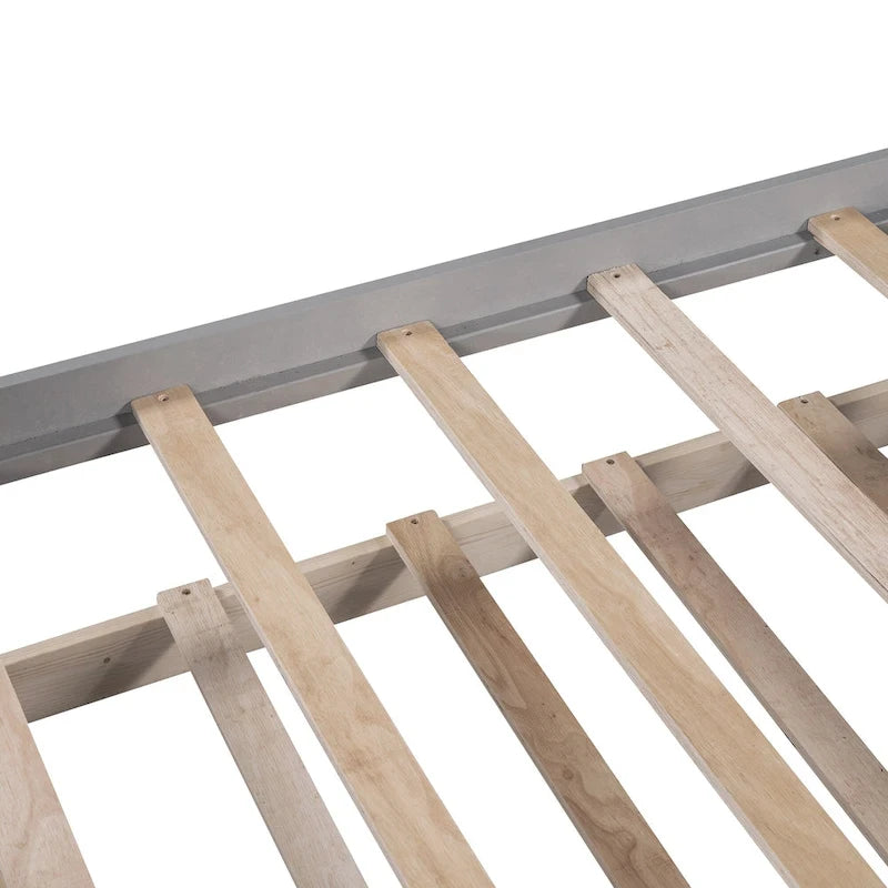 White Twin Daybed with Trundle and Drawers