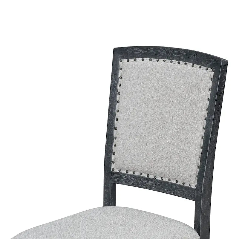 9-Piece Extendable Dining Set with 6 Armless and 2 Arm Chairs