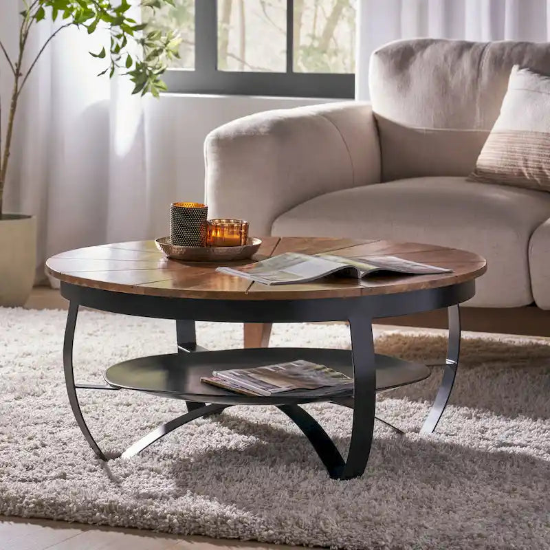 Hadfield Boho Mango Coffee Table by Christopher Knight Home