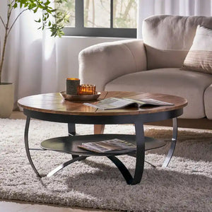 Hadfield Boho Mango Coffee Table by Christopher Knight Home