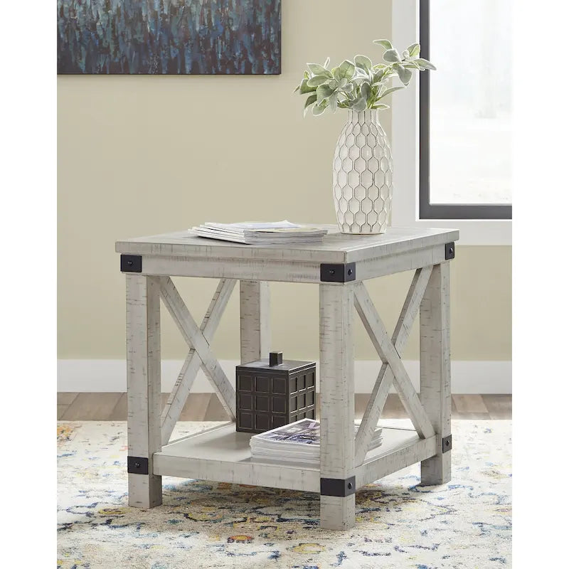Signature Design by Ashley Carynhurst Rectangular End Table - 24W x 26D x 25H
