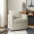 360-Degree Swivel Chair with Removable Slipcover