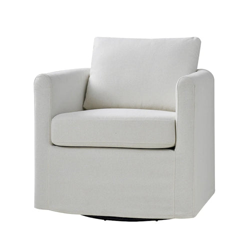 360-Degree Swivel Chair with Removable Slipcover