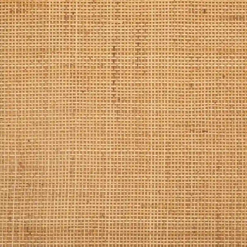 Natural Rattan and Bamboo Rectangle Coffee Table