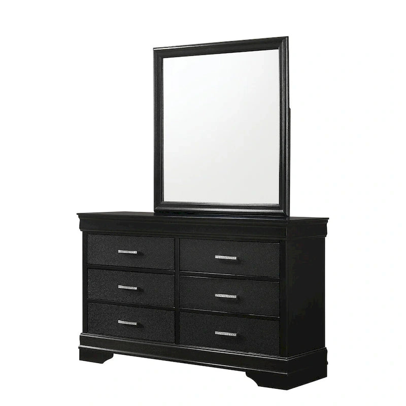 Black Velvet Tufted Upholstered Bed King/Queen/Full/Twin