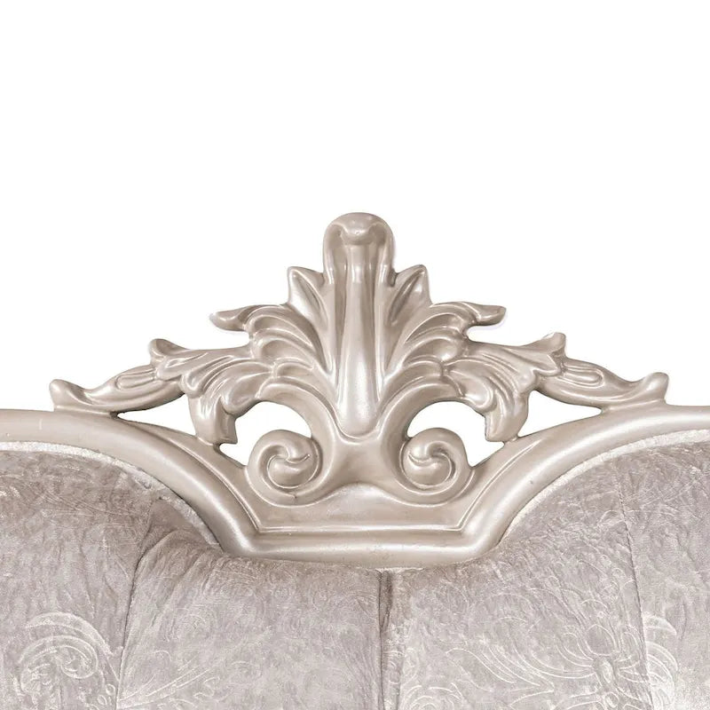 Traditional Sofa Set with Button Tufted Back