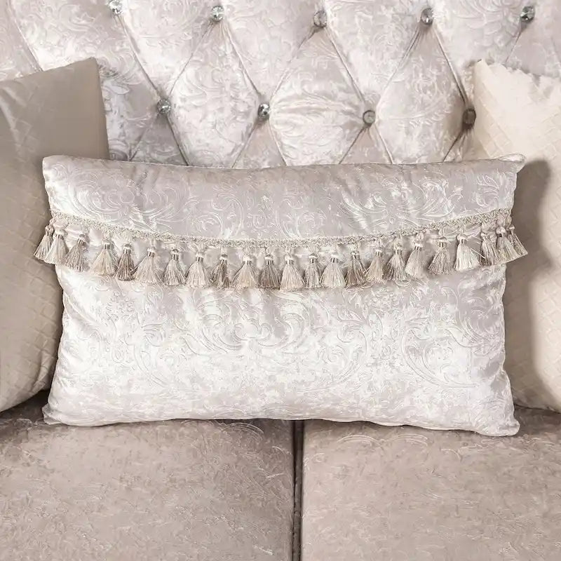 Traditional Sofa Set with Button Tufted Back