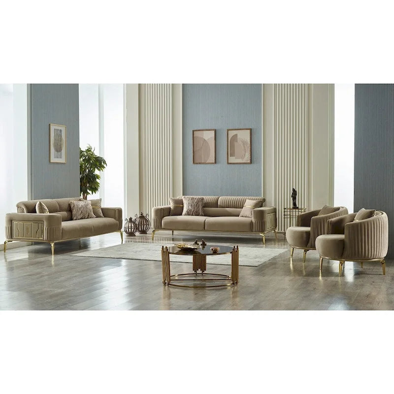 4-Piece Convertible Living Room Set