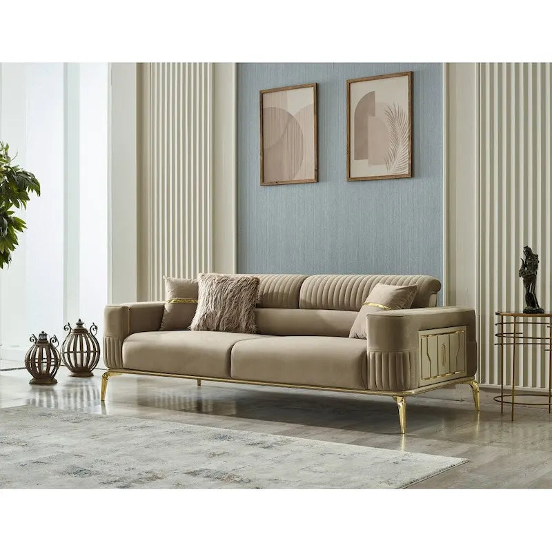 4-Piece Convertible Living Room Set