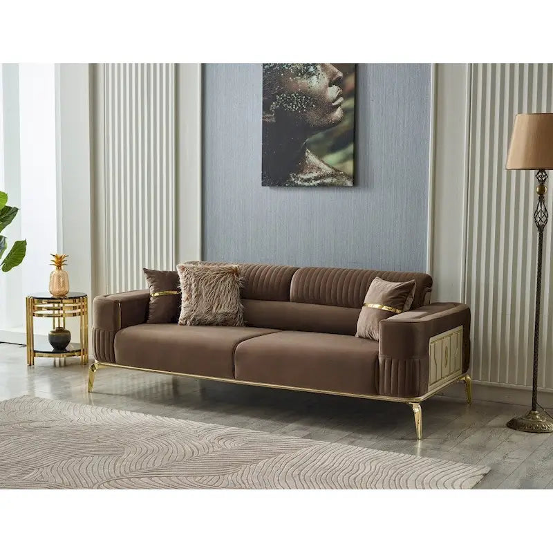 4-Piece Convertible Living Room Set
