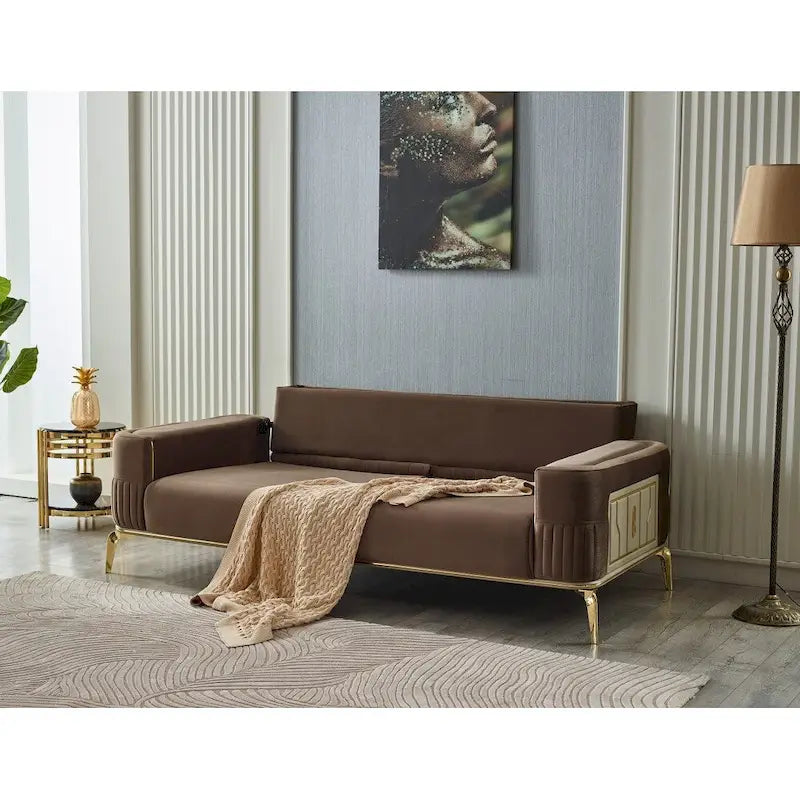 4-Piece Convertible Living Room Set
